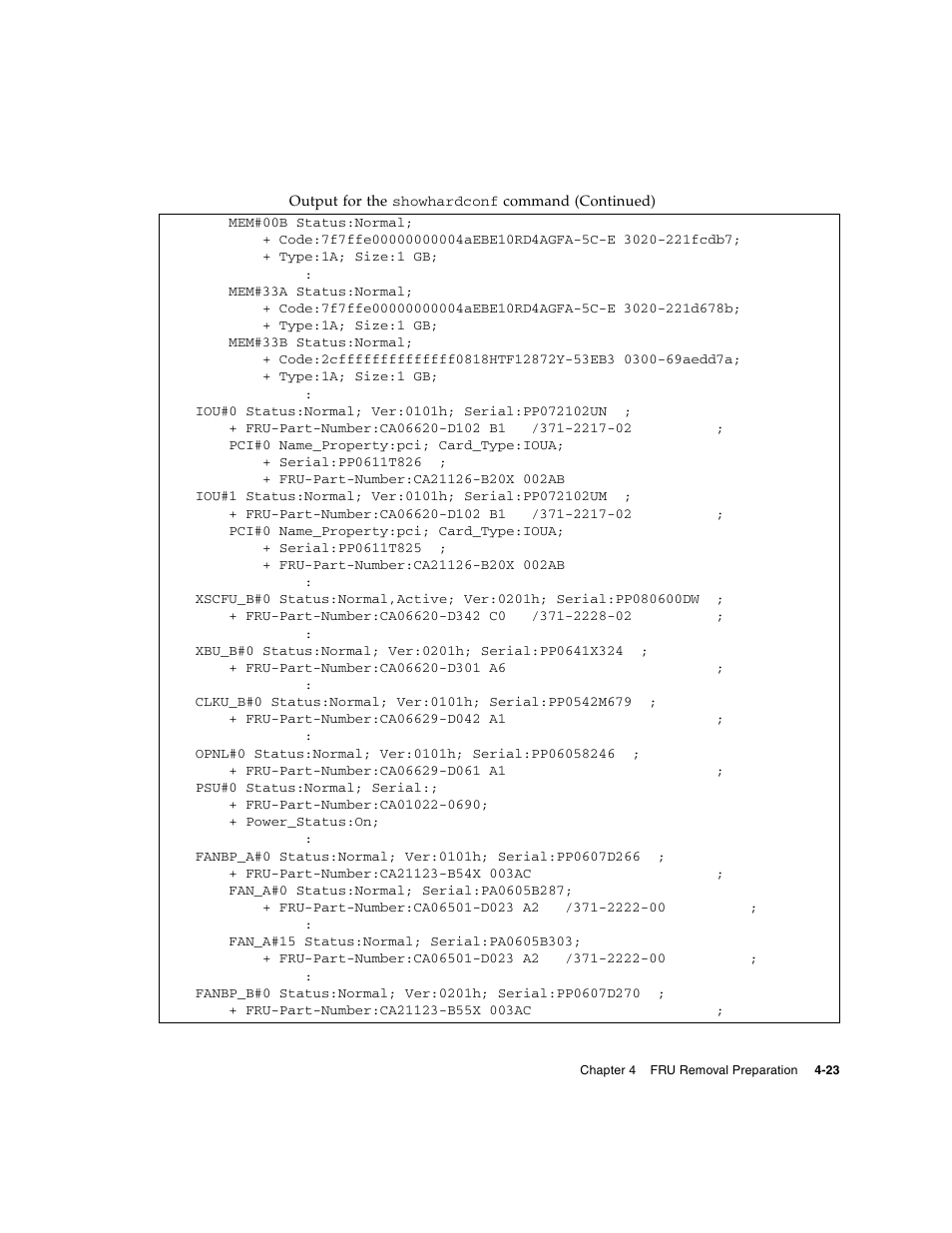 FUJITSU SPARC ENTERPRISE M8000 User Manual | Page 117 / 514