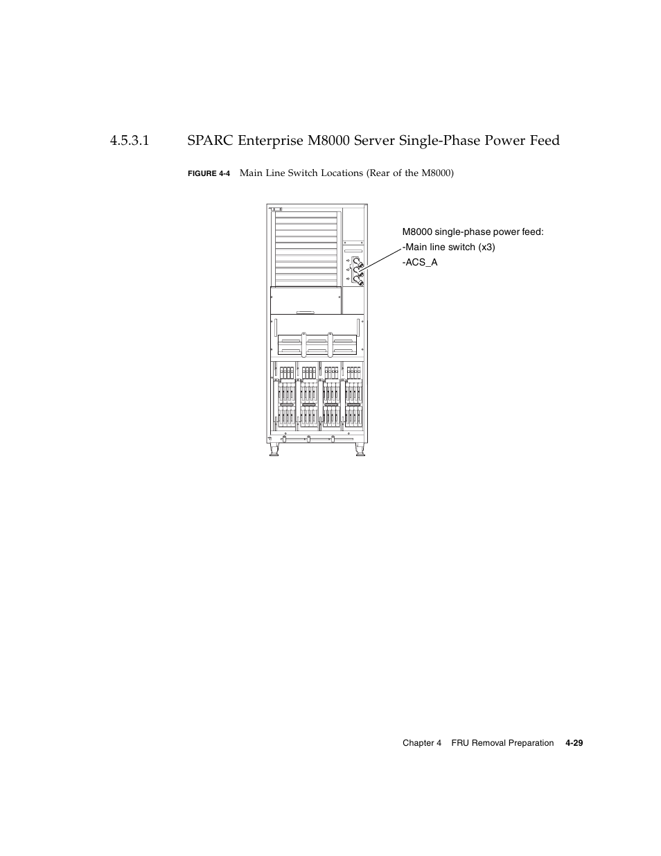 Figure 4-4 | FUJITSU SPARC ENTERPRISE M8000 User Manual | Page 123 / 514