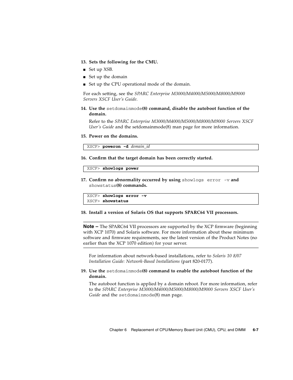 FUJITSU SPARC ENTERPRISE M8000 User Manual | Page 159 / 514