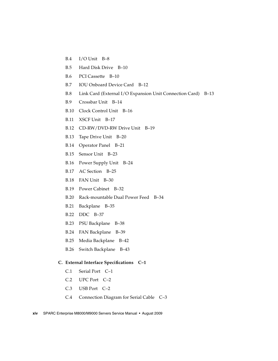 FUJITSU SPARC ENTERPRISE M8000 User Manual | Page 16 / 514