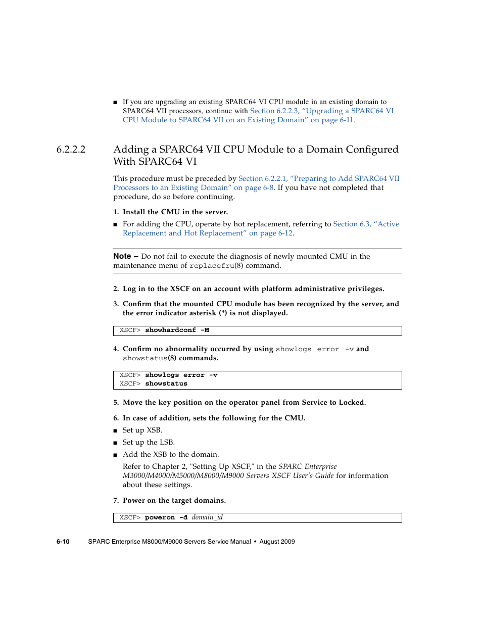 FUJITSU SPARC ENTERPRISE M8000 User Manual | Page 162 / 514