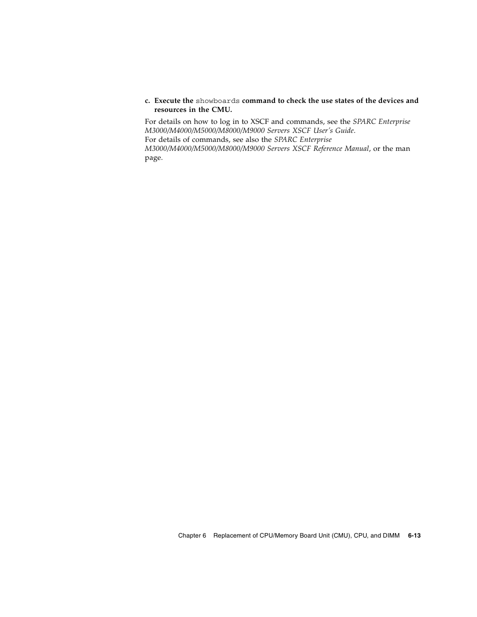 FUJITSU SPARC ENTERPRISE M8000 User Manual | Page 165 / 514