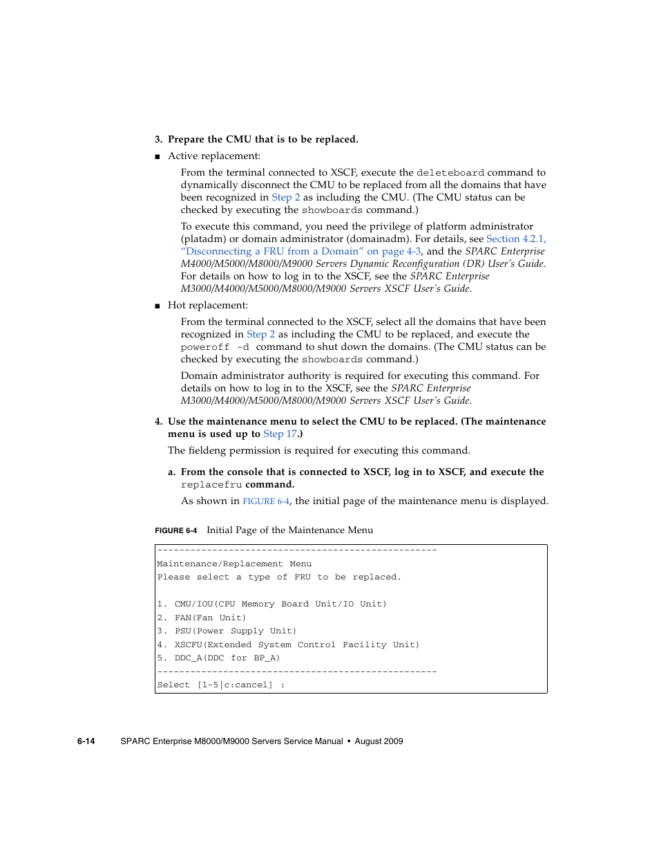 FUJITSU SPARC ENTERPRISE M8000 User Manual | Page 166 / 514