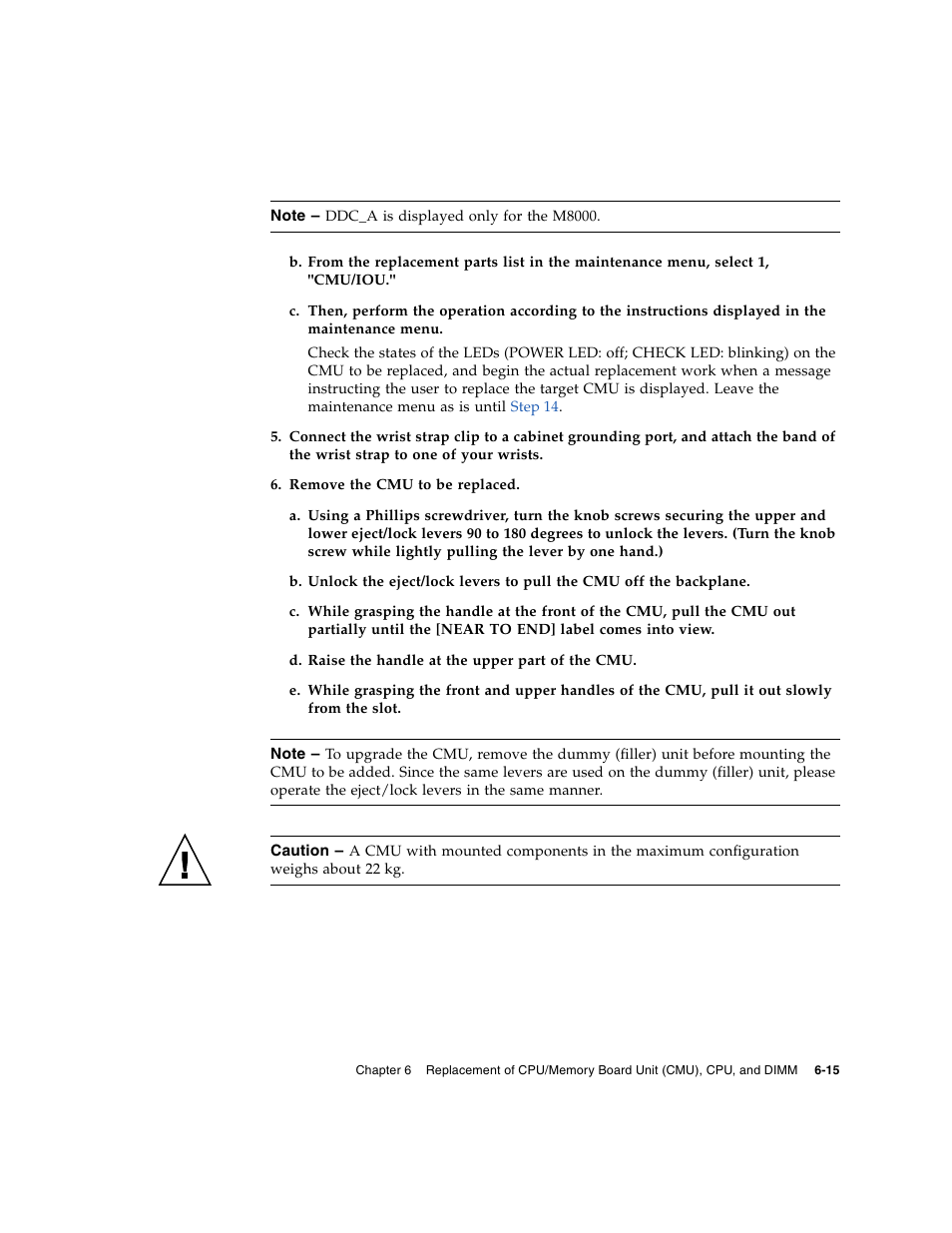 FUJITSU SPARC ENTERPRISE M8000 User Manual | Page 167 / 514