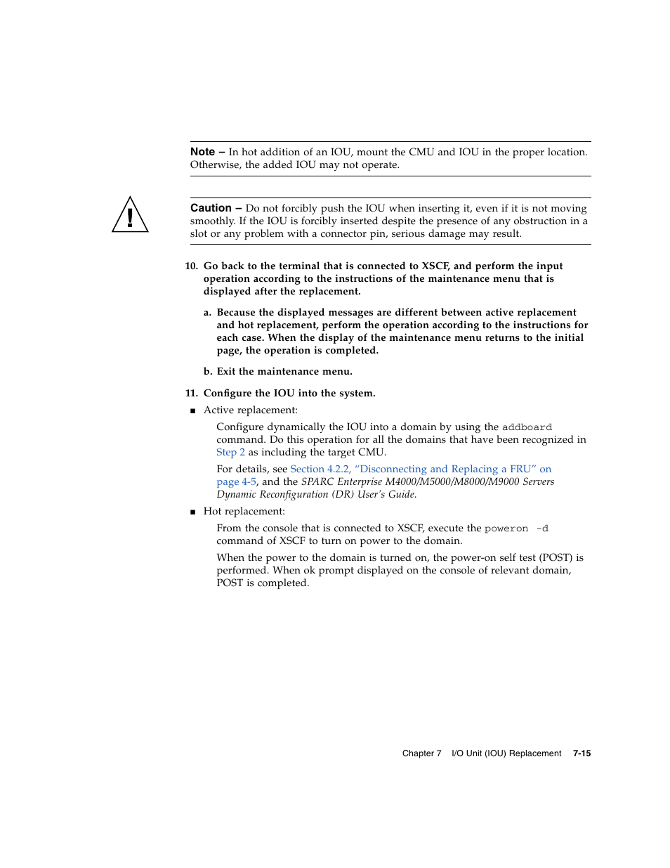 Step 11 | FUJITSU SPARC ENTERPRISE M8000 User Manual | Page 209 / 514