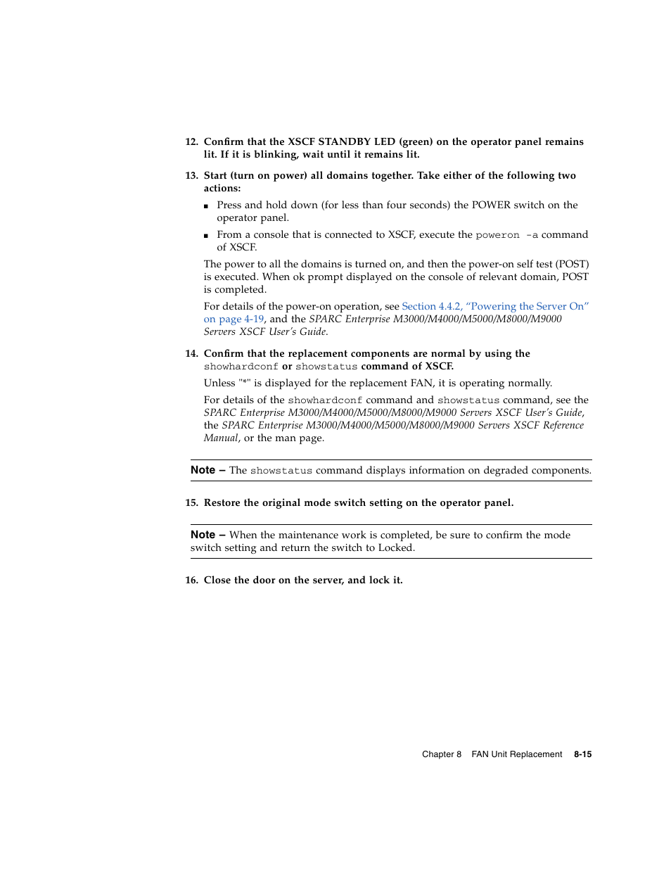 FUJITSU SPARC ENTERPRISE M8000 User Manual | Page 229 / 514