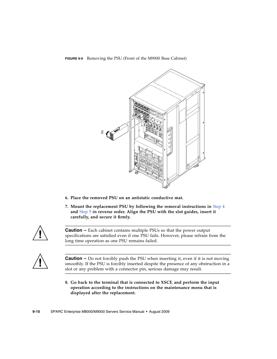 Step 8 | FUJITSU SPARC ENTERPRISE M8000 User Manual | Page 240 / 514
