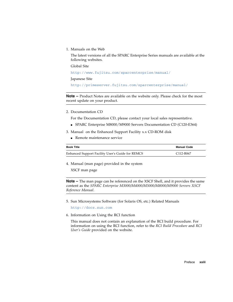 FUJITSU SPARC ENTERPRISE M8000 User Manual | Page 25 / 514