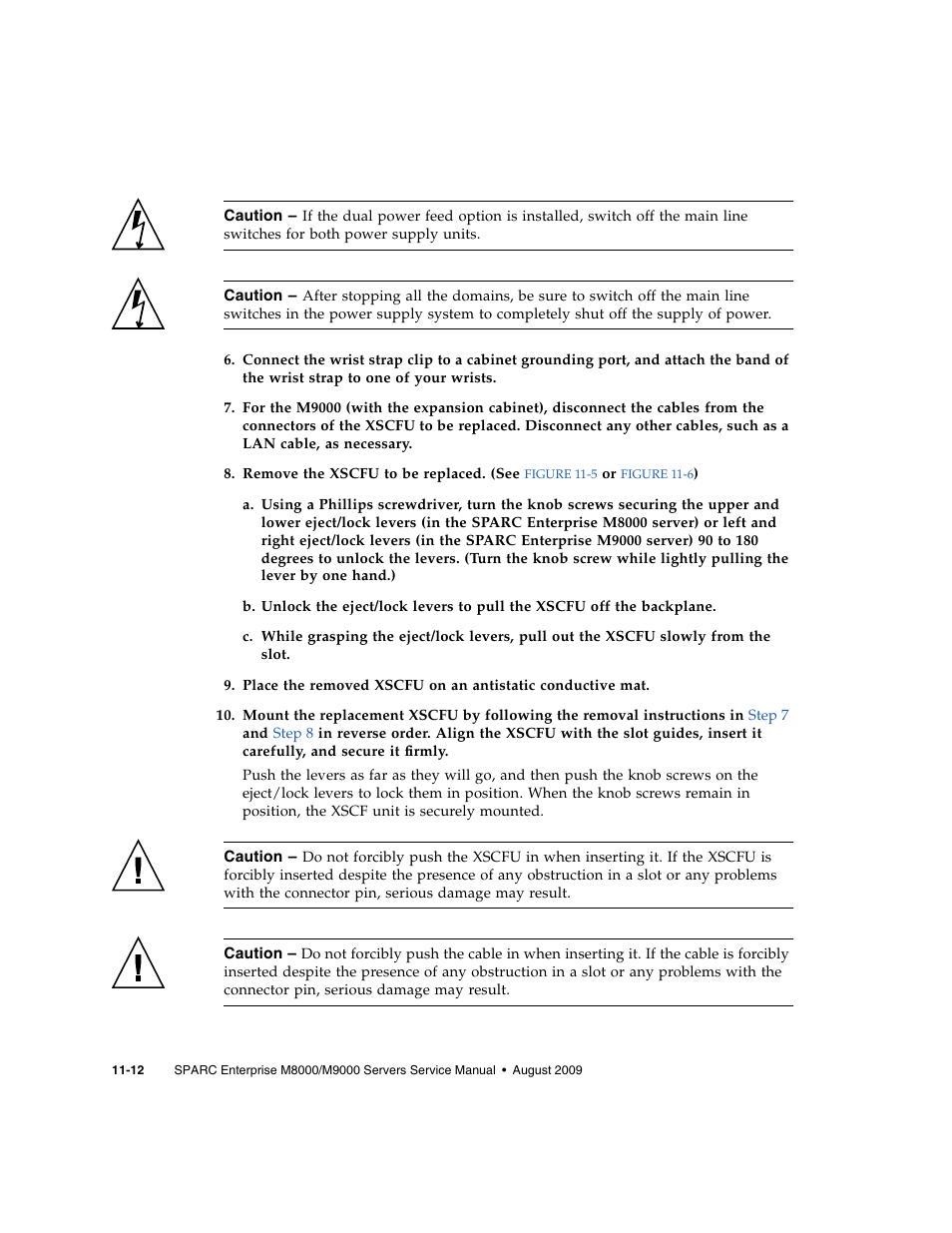 FUJITSU SPARC ENTERPRISE M8000 User Manual | Page 264 / 514