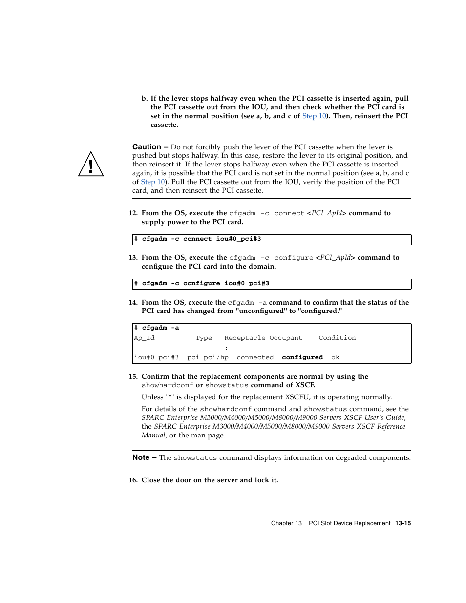 FUJITSU SPARC ENTERPRISE M8000 User Manual | Page 289 / 514