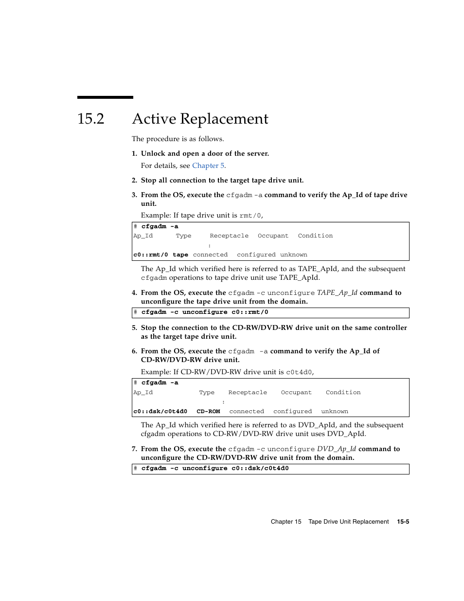 2 active replacement, Active replacement | FUJITSU SPARC ENTERPRISE M8000 User Manual | Page 313 / 514