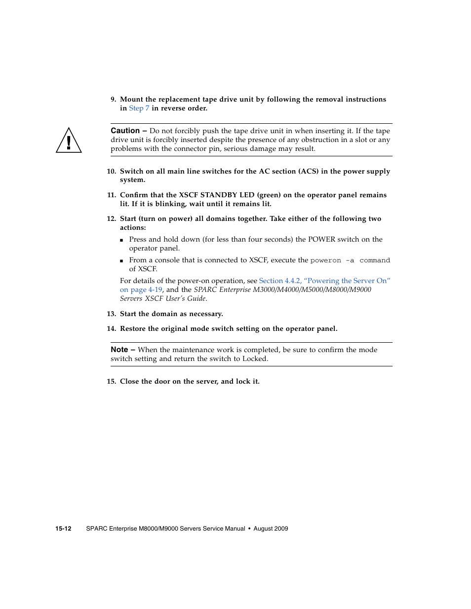 FUJITSU SPARC ENTERPRISE M8000 User Manual | Page 320 / 514