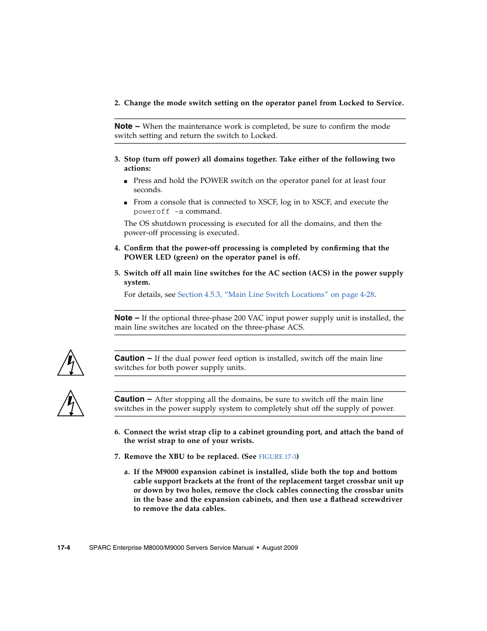 FUJITSU SPARC ENTERPRISE M8000 User Manual | Page 332 / 514