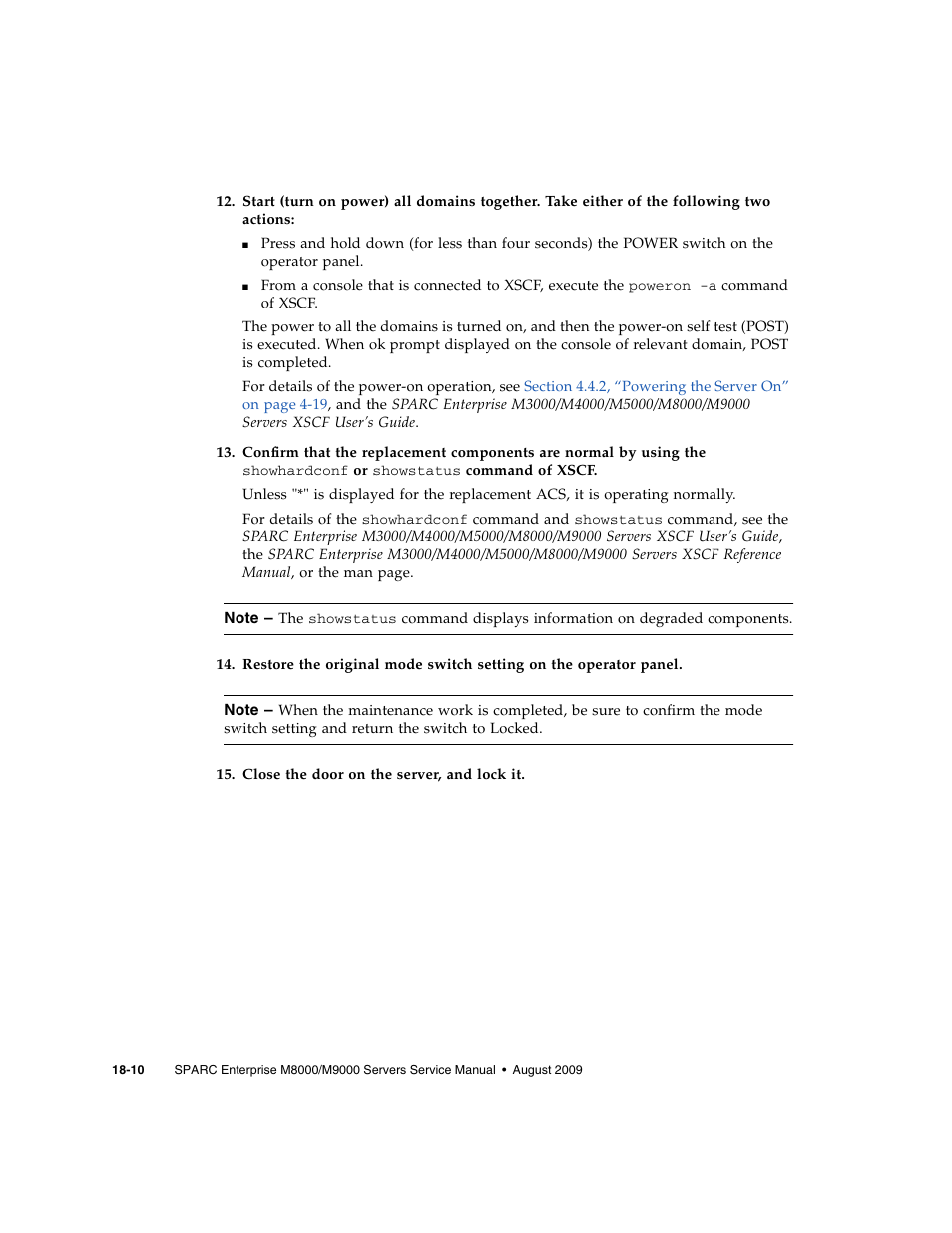 FUJITSU SPARC ENTERPRISE M8000 User Manual | Page 346 / 514