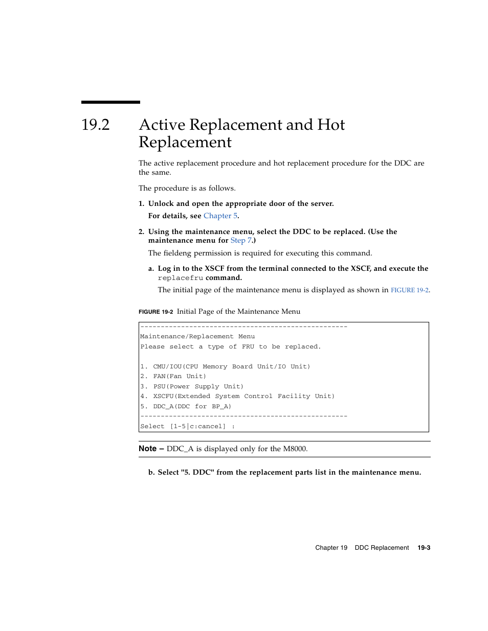 2 active replacement and hot replacement, Active replacement and hot replacement | FUJITSU SPARC ENTERPRISE M8000 User Manual | Page 349 / 514