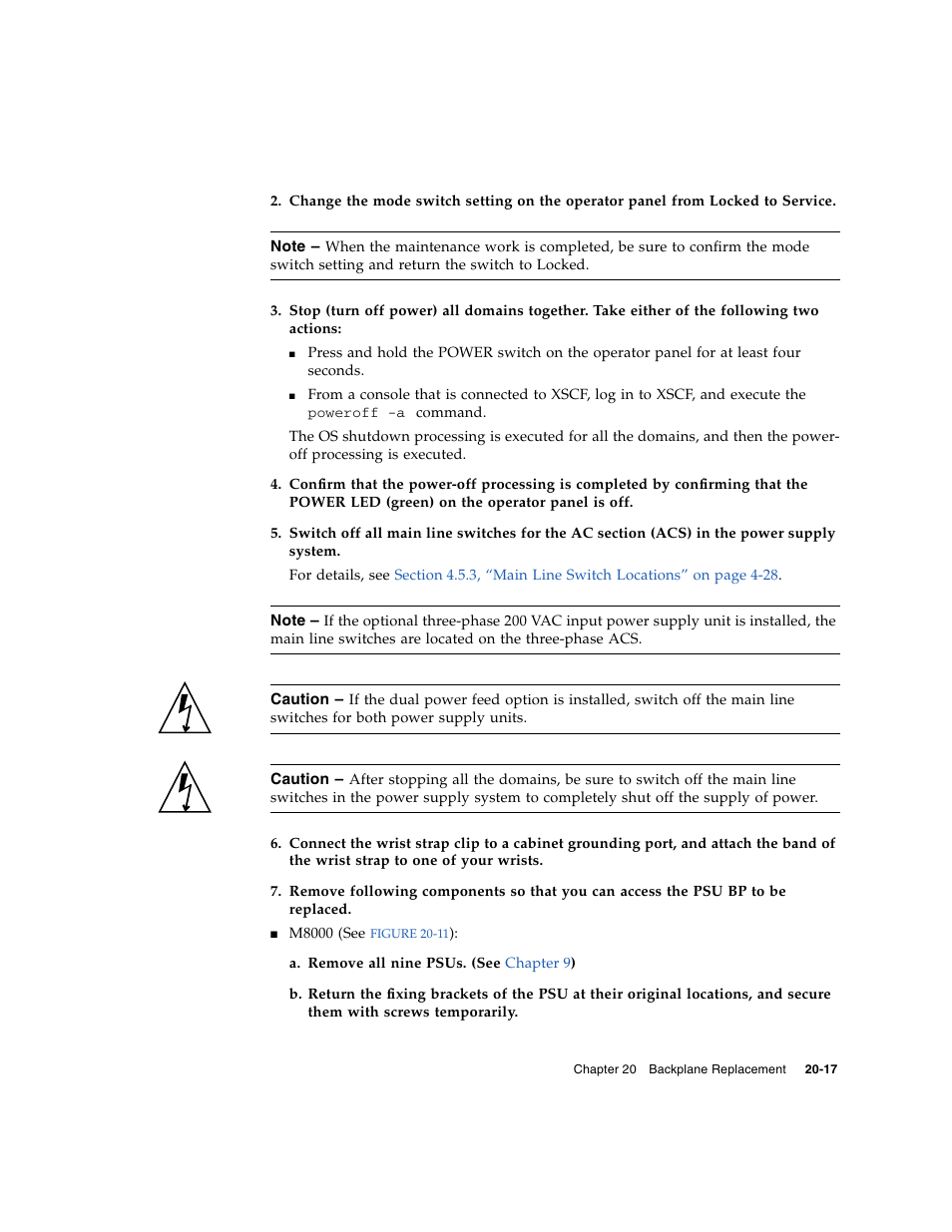 FUJITSU SPARC ENTERPRISE M8000 User Manual | Page 373 / 514