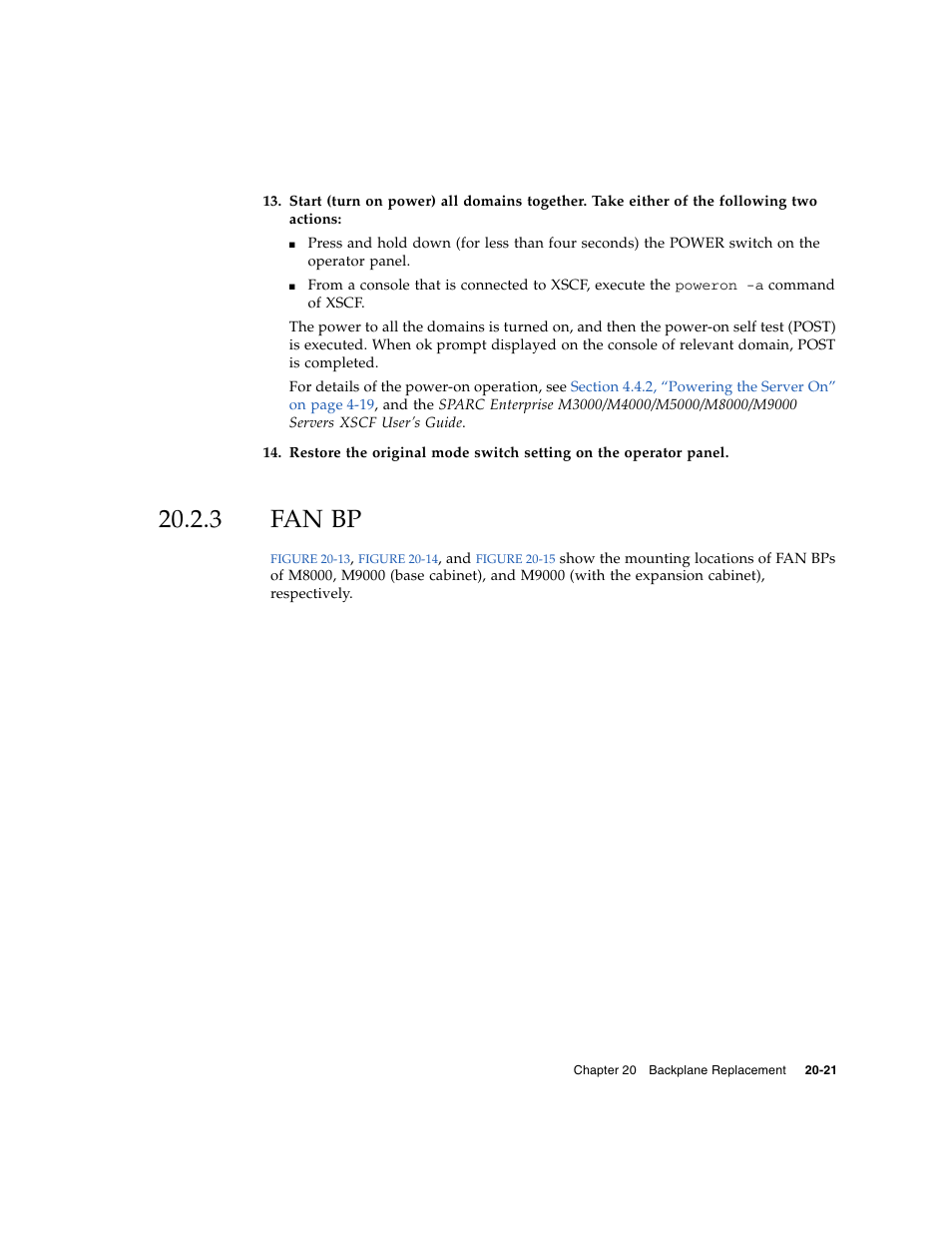 3 fan bp, Fan bp | FUJITSU SPARC ENTERPRISE M8000 User Manual | Page 377 / 514