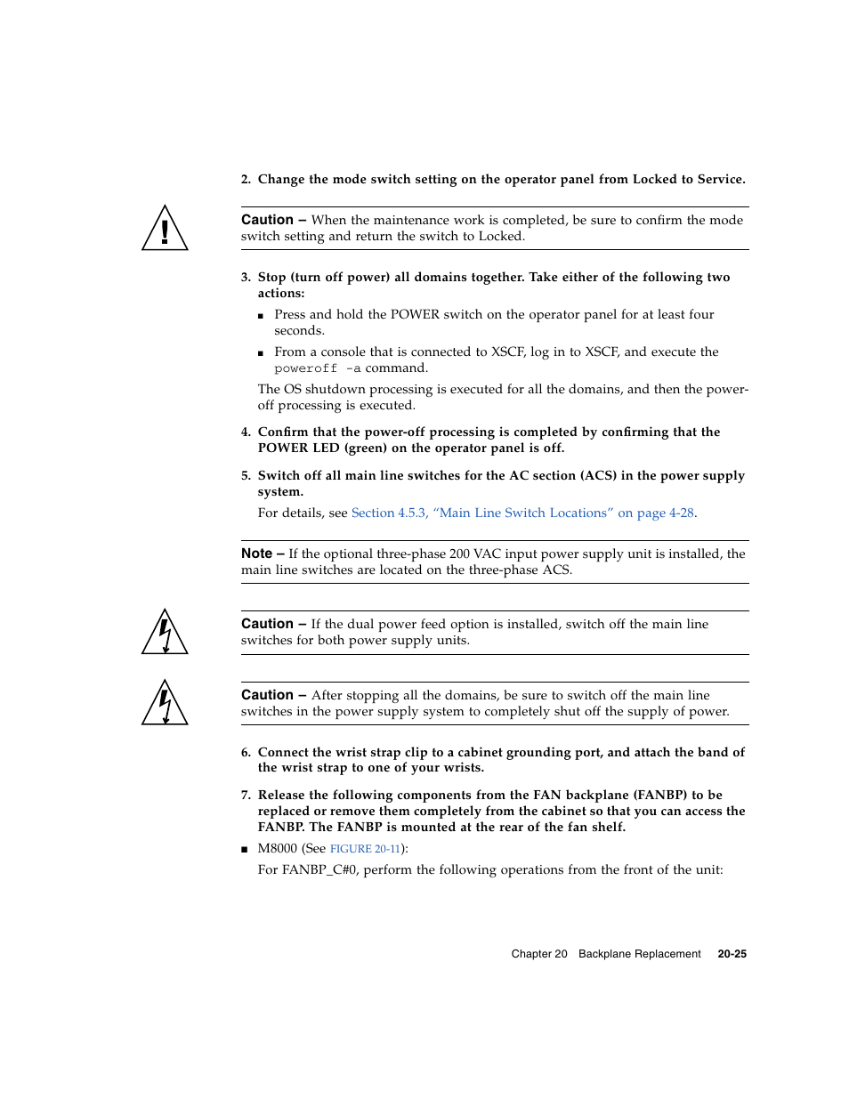 FUJITSU SPARC ENTERPRISE M8000 User Manual | Page 381 / 514