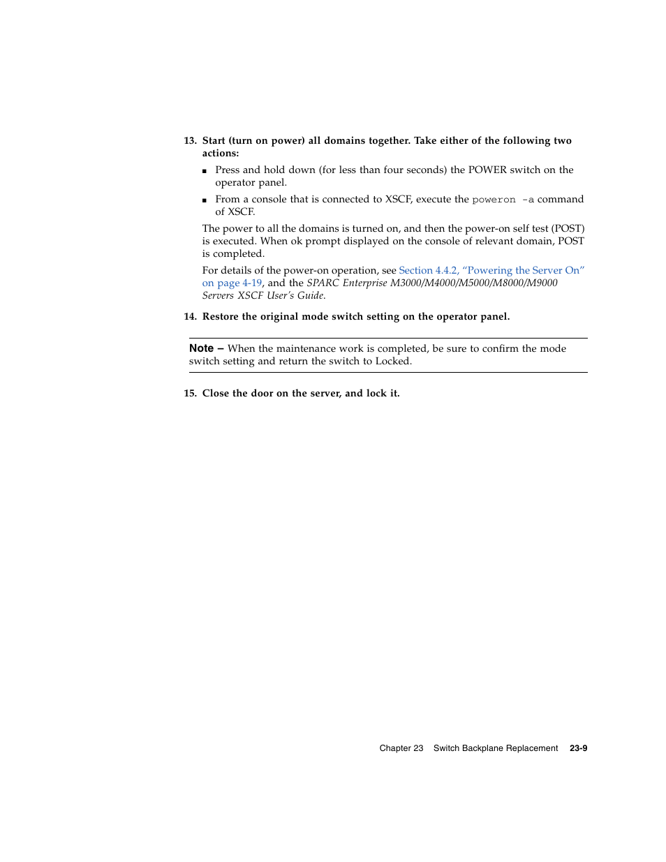 FUJITSU SPARC ENTERPRISE M8000 User Manual | Page 413 / 514