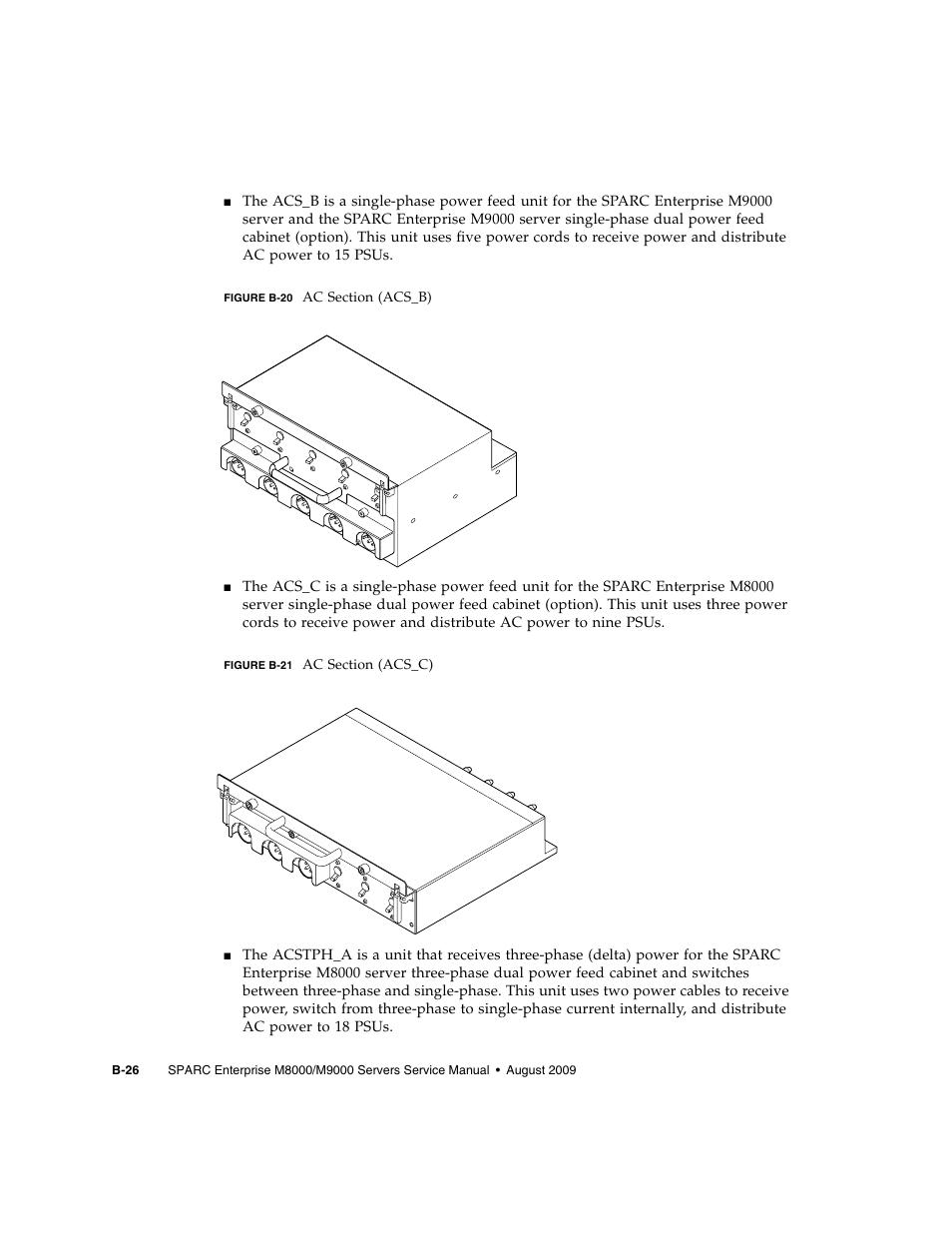 Figure b-20, Figure b-21 | FUJITSU SPARC ENTERPRISE M8000 User Manual | Page 472 / 514