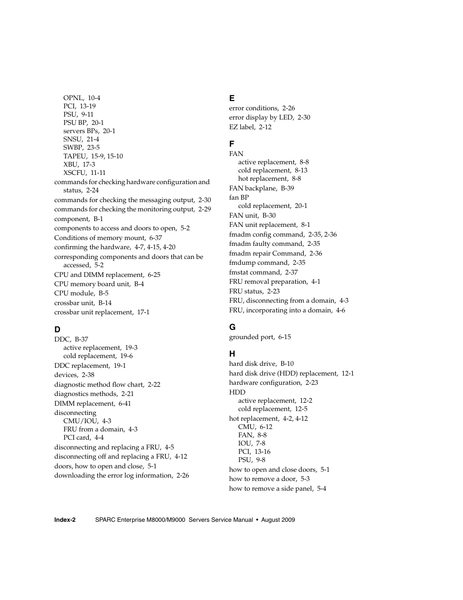 FUJITSU SPARC ENTERPRISE M8000 User Manual | Page 510 / 514