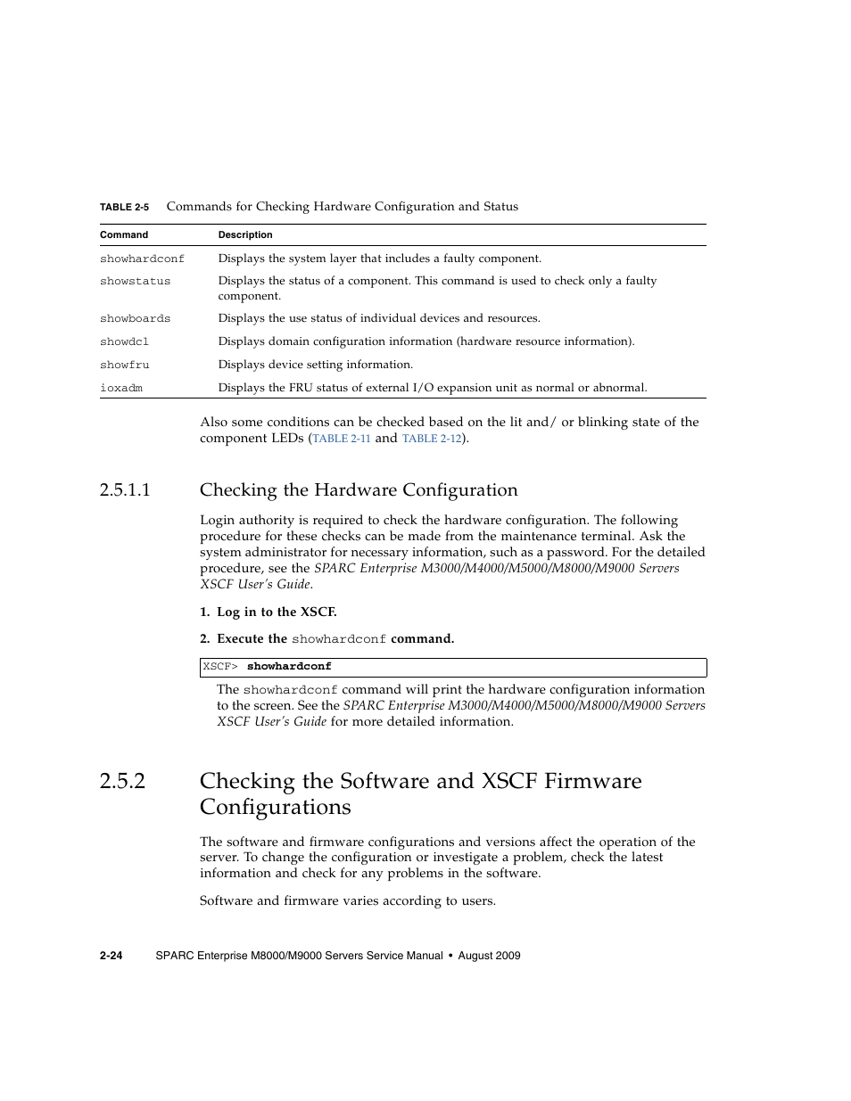 1 checking the hardware configuration, Checking the hardware configuration | FUJITSU SPARC ENTERPRISE M8000 User Manual | Page 62 / 514