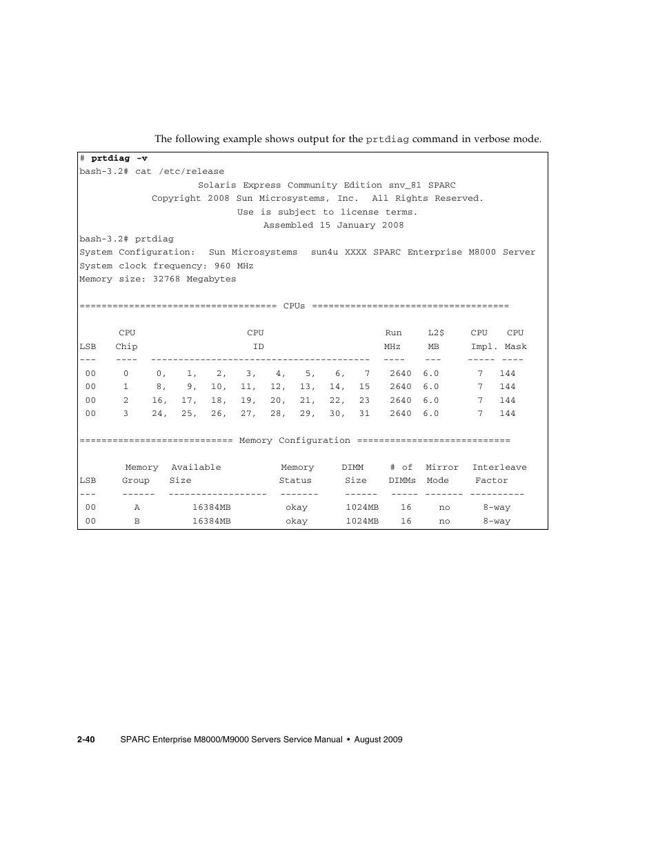 FUJITSU SPARC ENTERPRISE M8000 User Manual | Page 78 / 514