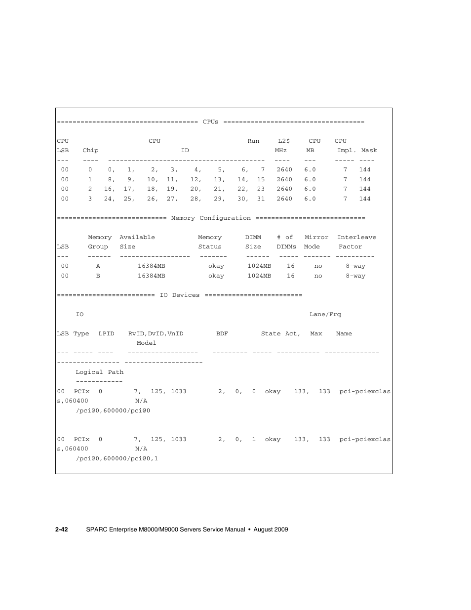 FUJITSU SPARC ENTERPRISE M8000 User Manual | Page 80 / 514