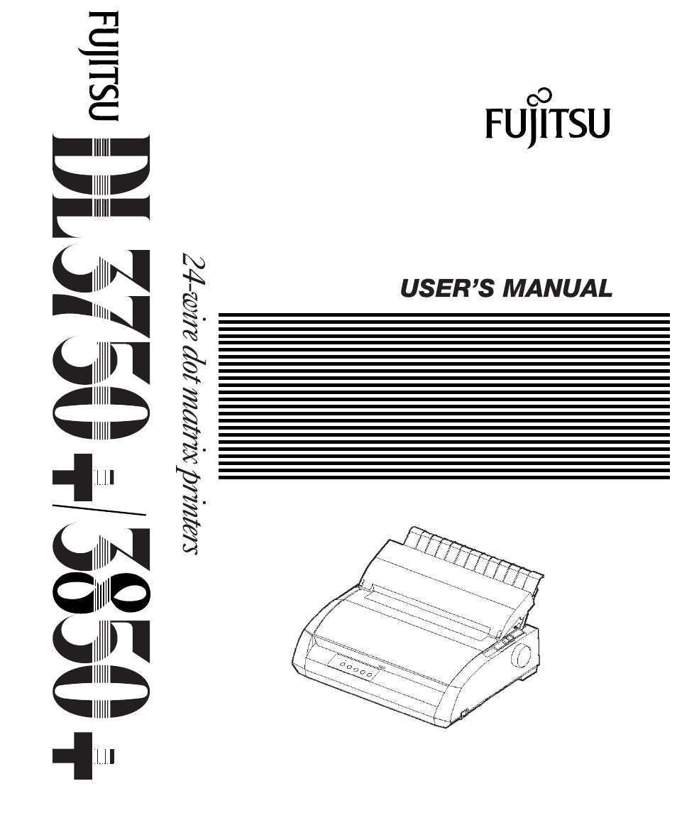 FUJITSU DL3750+/3850+ User Manual | 256 pages