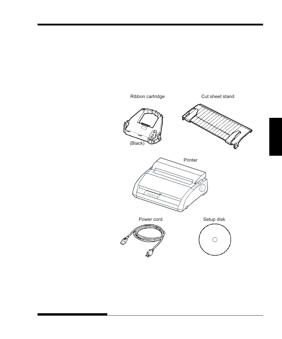 Unpacking tthe printer, Unpacking the printer –3 | FUJITSU DL3750+/3850+ User Manual | Page 23 / 256