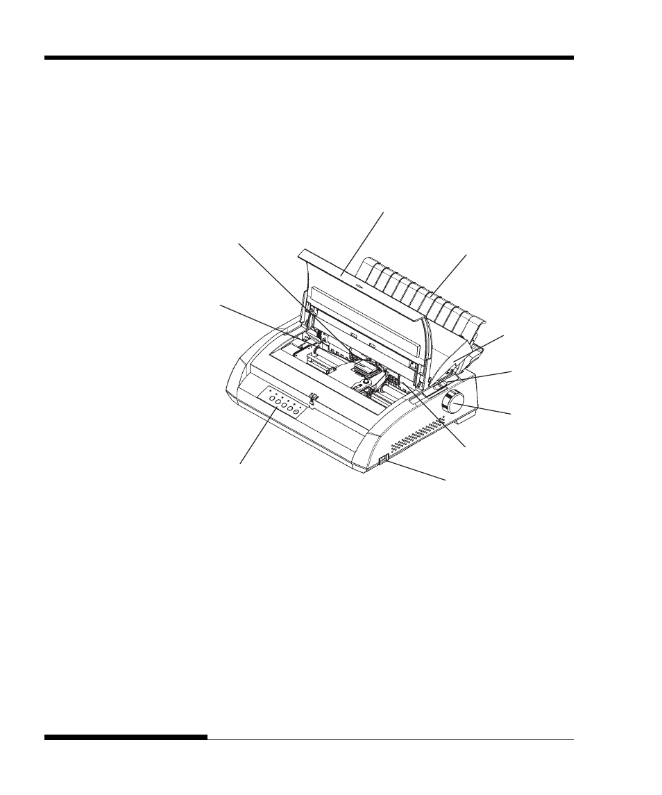 Getting acquainted with your printer, Getting acquainted with your printer –10 | FUJITSU DL3750+/3850+ User Manual | Page 30 / 256