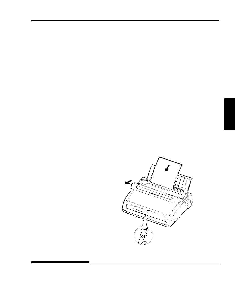 Testing the printer (offline), Loading paper for the self-test, Testing the printer (offline) –13 | Loading paper for the self-test –13 | FUJITSU DL3750+/3850+ User Manual | Page 33 / 256