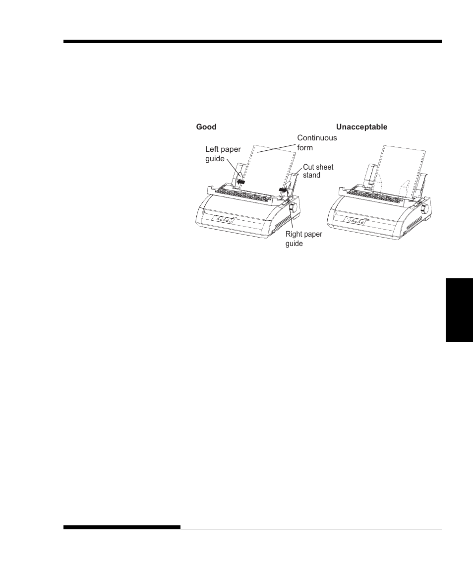 Adjusting the tear off position, Adjusting the tear off position –13 | FUJITSU DL3750+/3850+ User Manual | Page 63 / 256