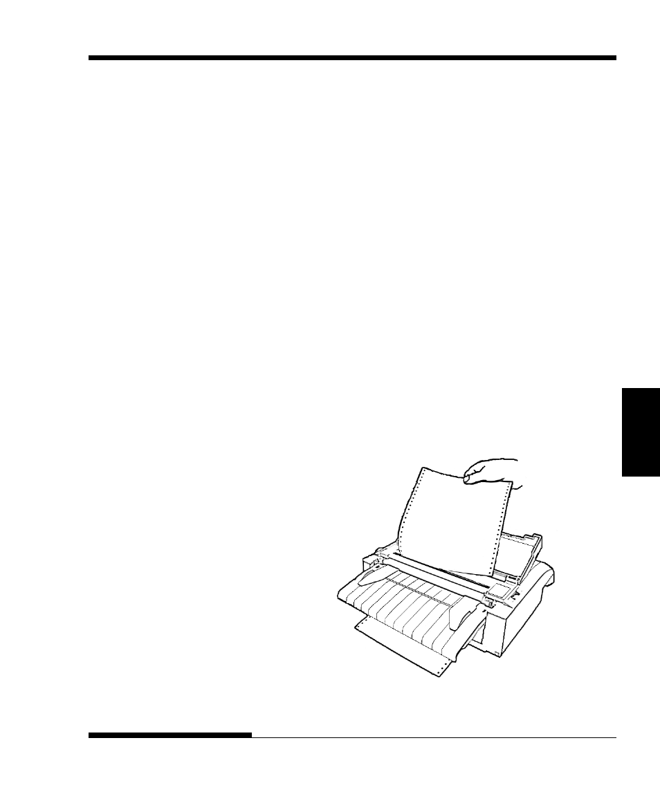 Tearing off continuous forms, Tearing off continuous forms –15 | FUJITSU DL3750+/3850+ User Manual | Page 65 / 256