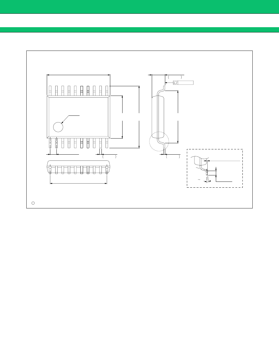 Mb15c02, Continued), Fpt-20p-m03) | 20 pins, plastic ssop | FUJITSU MB15C02 User Manual | Page 24 / 28