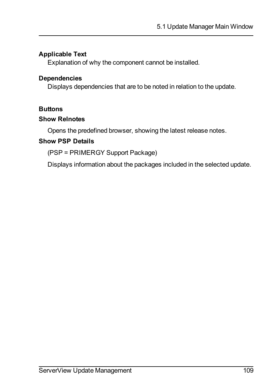 FUJITSU ServerView Suite V6.10 User Manual | Page 109 / 296