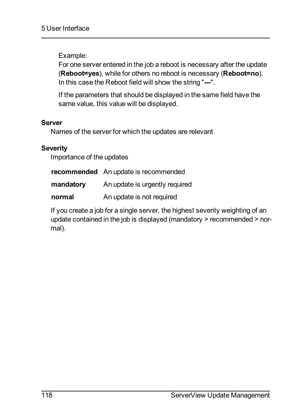 FUJITSU ServerView Suite V6.10 User Manual | Page 118 / 296