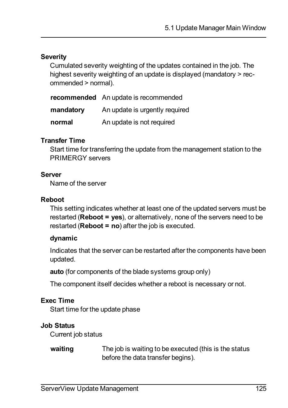 FUJITSU ServerView Suite V6.10 User Manual | Page 125 / 296