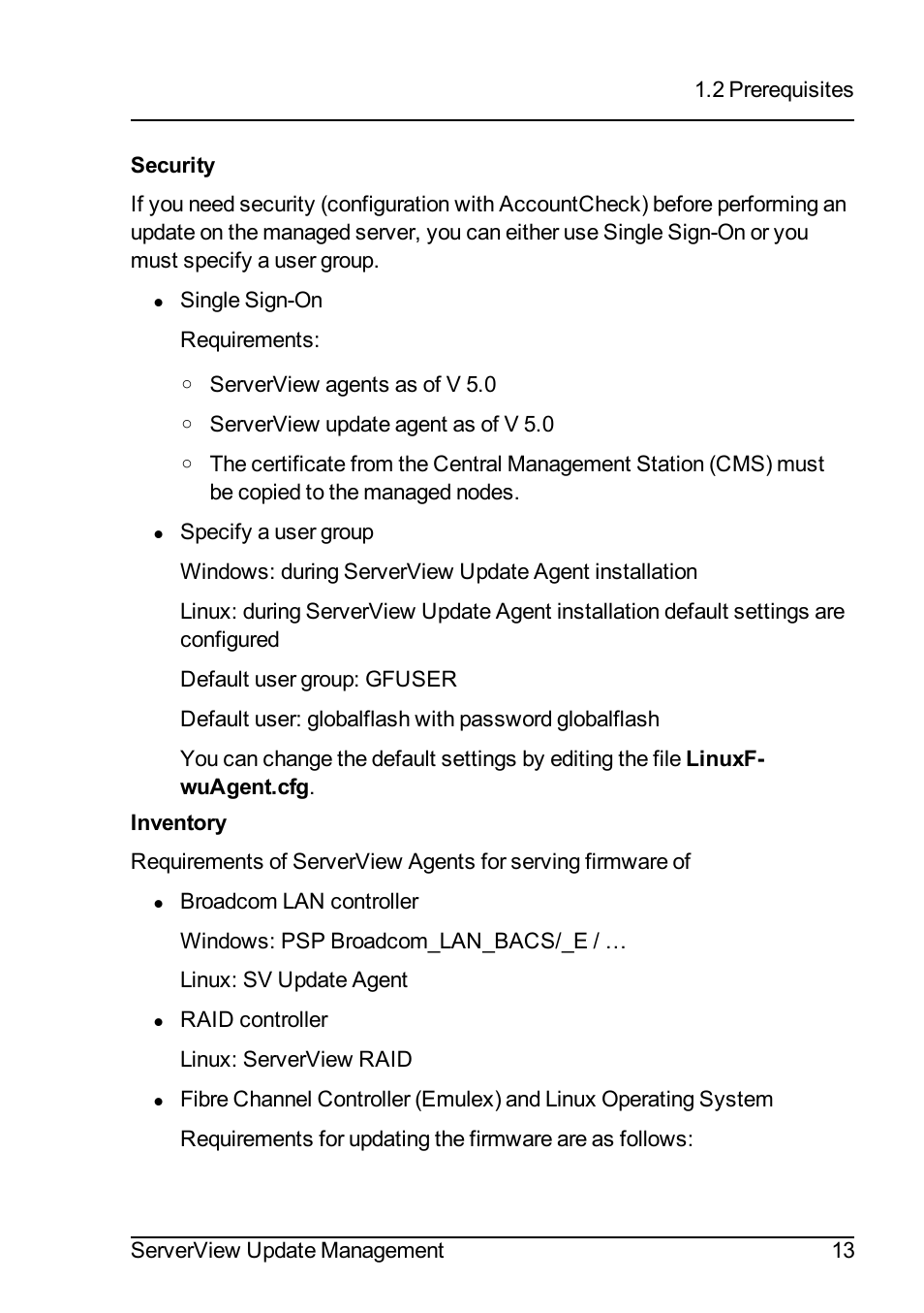 FUJITSU ServerView Suite V6.10 User Manual | Page 13 / 296