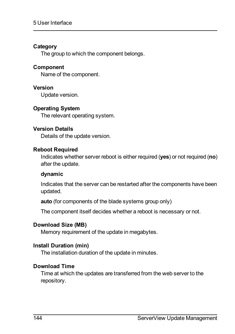 FUJITSU ServerView Suite V6.10 User Manual | Page 144 / 296