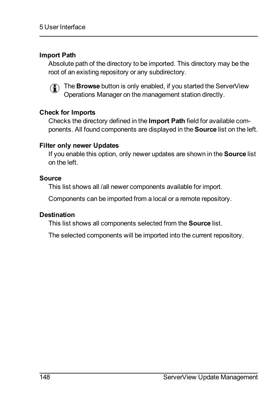 FUJITSU ServerView Suite V6.10 User Manual | Page 148 / 296