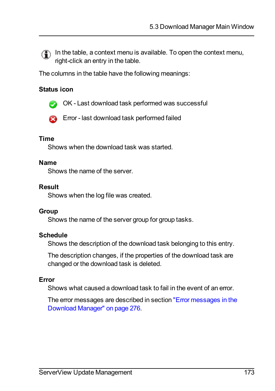 FUJITSU ServerView Suite V6.10 User Manual | Page 173 / 296