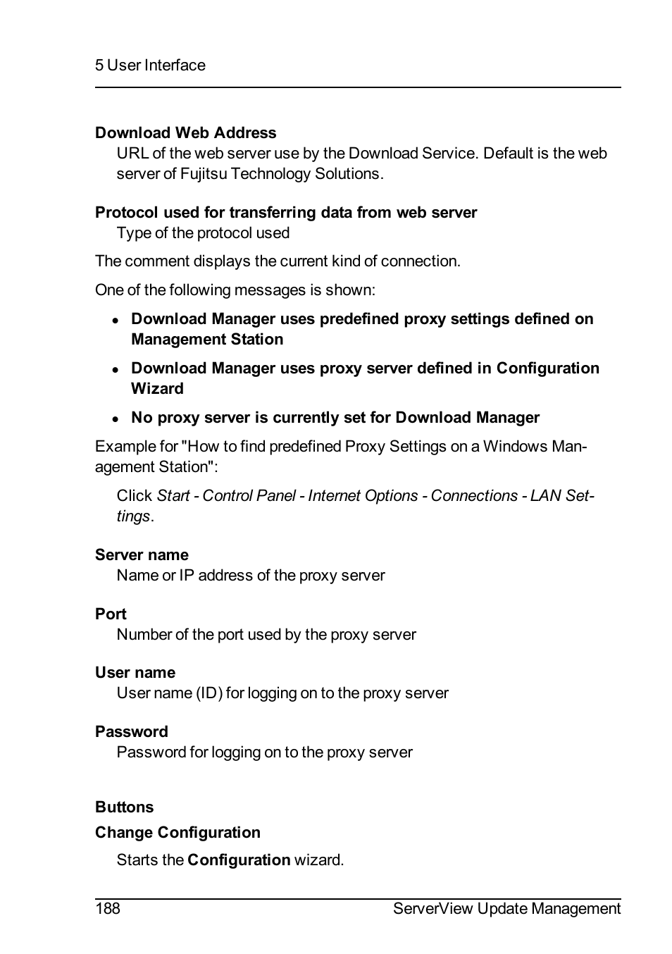 FUJITSU ServerView Suite V6.10 User Manual | Page 188 / 296