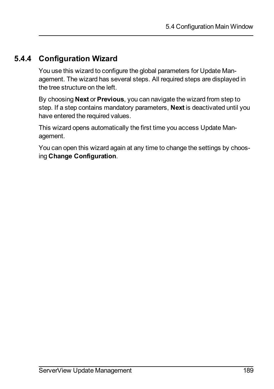 4 configuration wizard | FUJITSU ServerView Suite V6.10 User Manual | Page 189 / 296