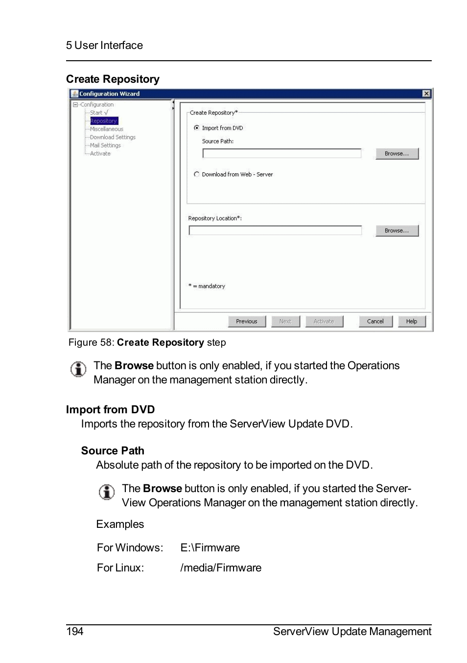 FUJITSU ServerView Suite V6.10 User Manual | Page 194 / 296