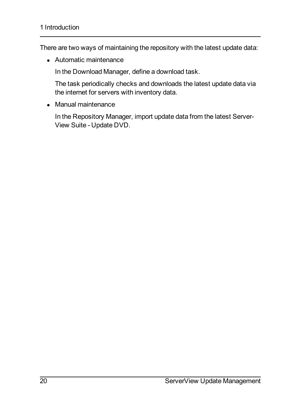 FUJITSU ServerView Suite V6.10 User Manual | Page 20 / 296