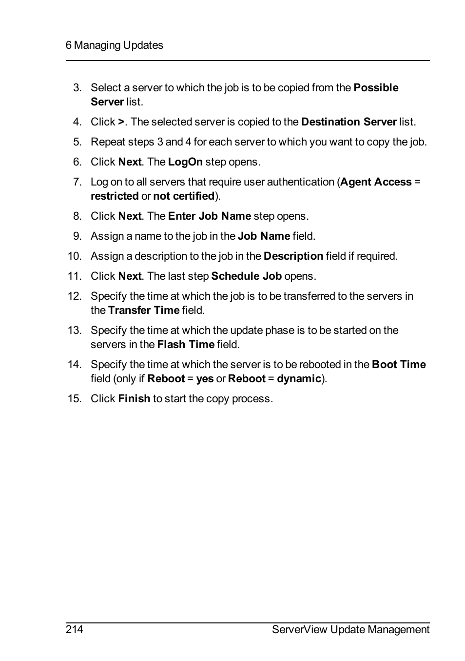 FUJITSU ServerView Suite V6.10 User Manual | Page 214 / 296