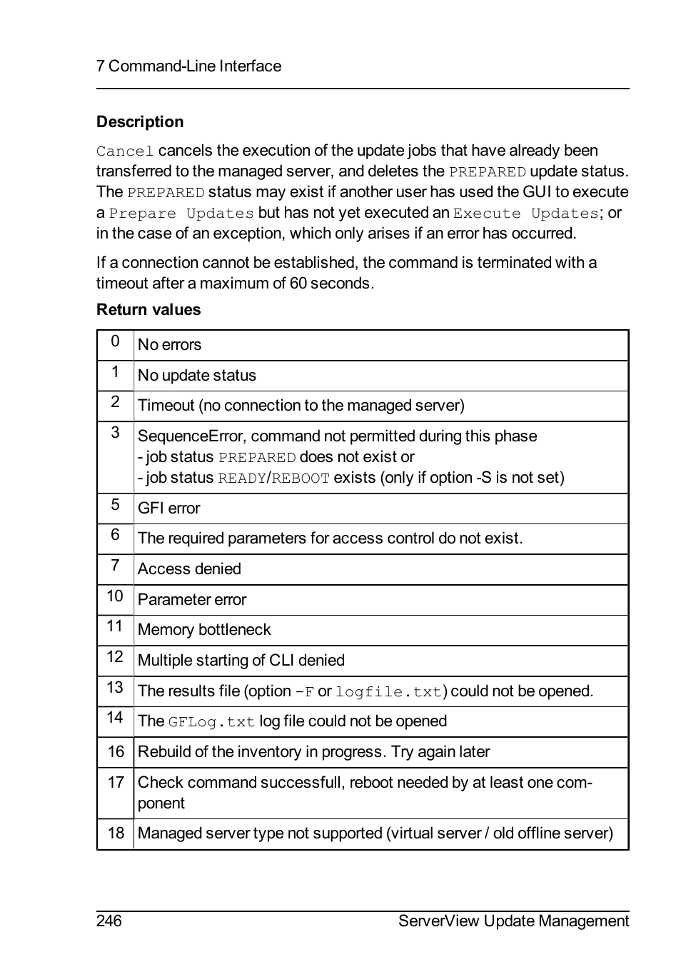 FUJITSU ServerView Suite V6.10 User Manual | Page 246 / 296