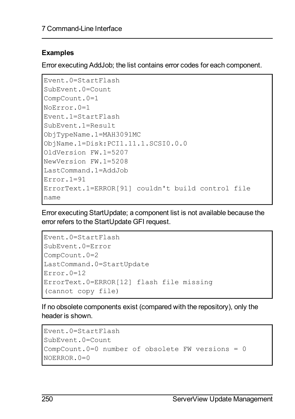 FUJITSU ServerView Suite V6.10 User Manual | Page 250 / 296