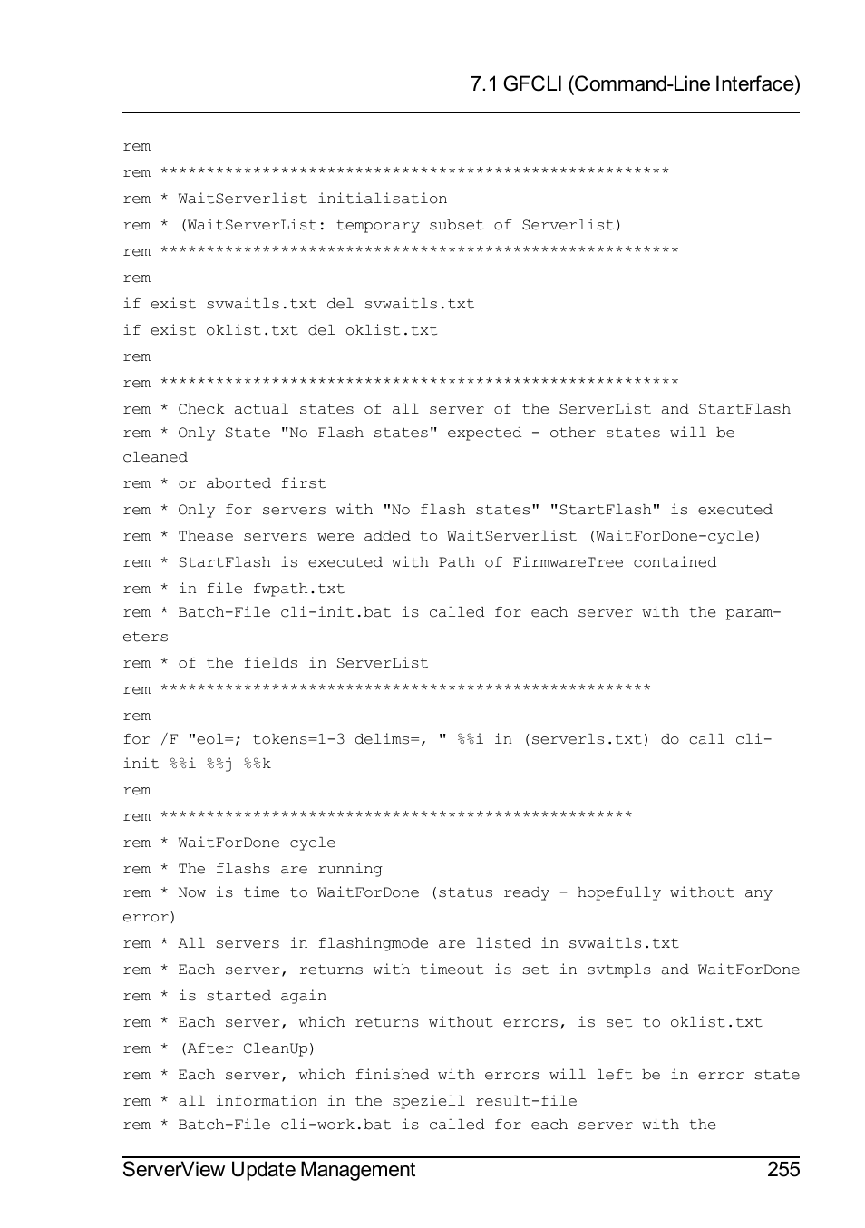 FUJITSU ServerView Suite V6.10 User Manual | Page 255 / 296